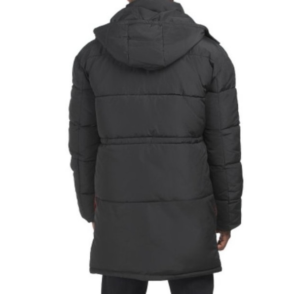 Hudson Jeans Quilted Hooded Storm Parka - Insulated - Picture 2 of 4